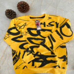 دورس اسپرت پسرانه چاپی زرد