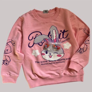 دورس دخترانه خرگوشی صورتی