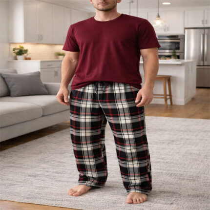 پیژامه نخی مردانه