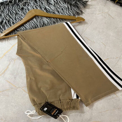 شلوار زنانه نیم بگ سه خط